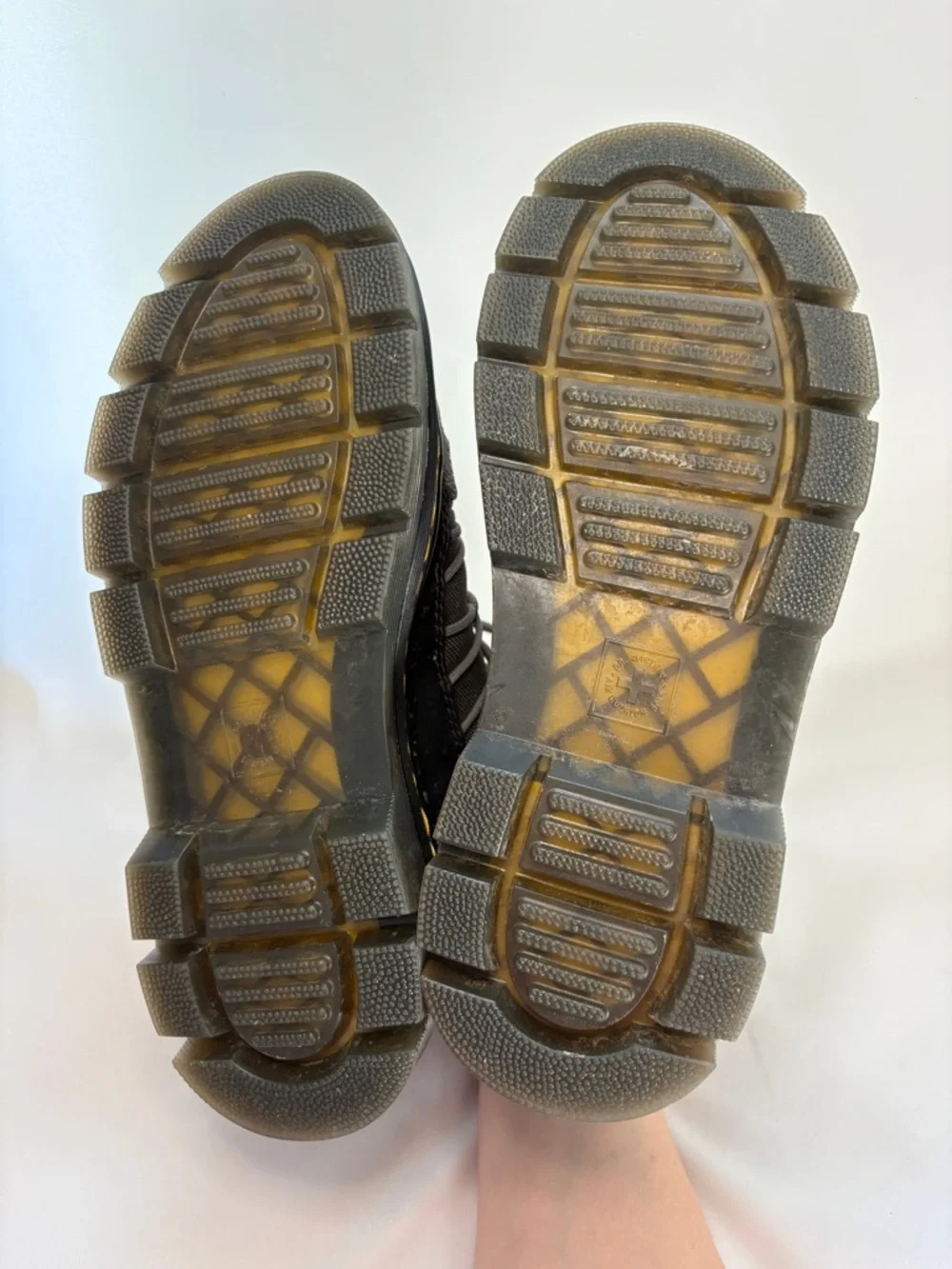 Dr. Martens Buwick Utility Chukka Boots with Yellow Stitching‎ Men’s Size 8